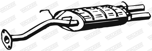 Rear Muffler (15664)