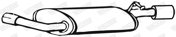 Rear Muffler (17294)