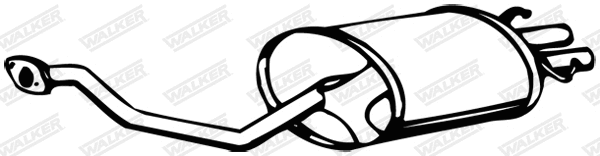 Rear Muffler (13132)