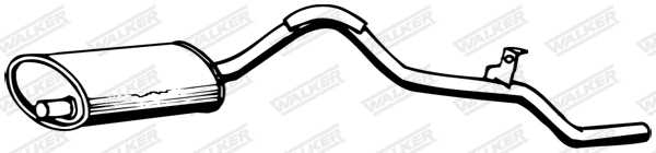 Centre Muffler (08808)