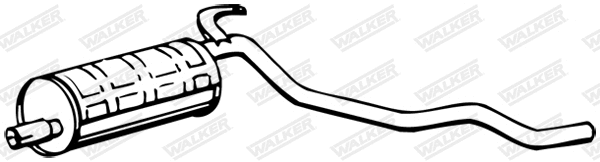 Rear Muffler (09507)