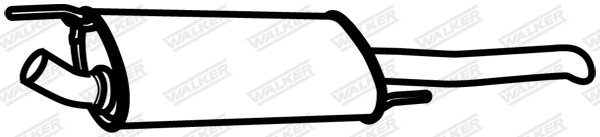 Rear Muffler (19981)