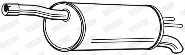 Rear Muffler (22912)