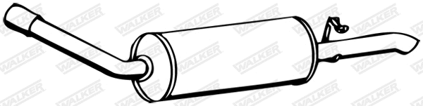 Rear Muffler (13079)