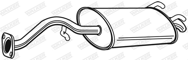 Rear Muffler (22073)