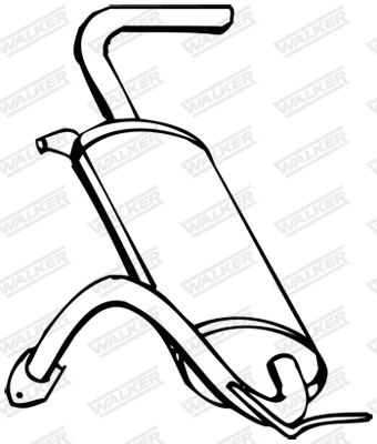 Rear Muffler (14143)
