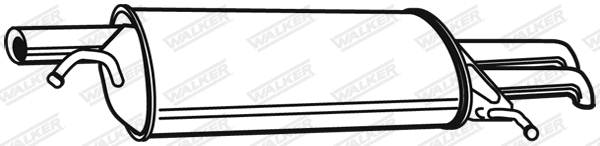 Rear Muffler (22070)