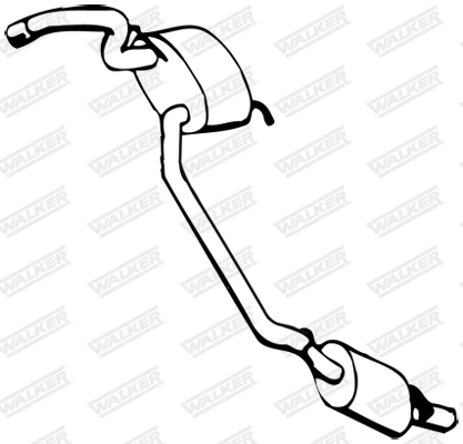 Rear Muffler (02900)