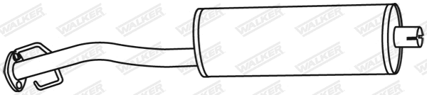 Centre Muffler (21525)
