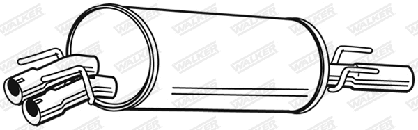Rear Muffler (22621)