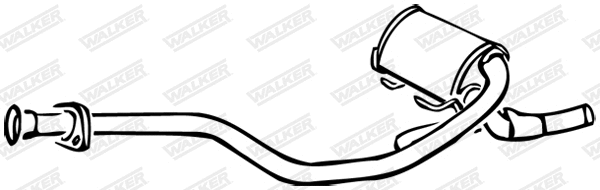 Centre Muffler (15513)