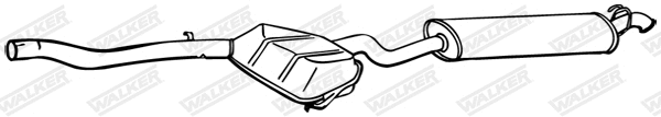Rear Muffler (15565)