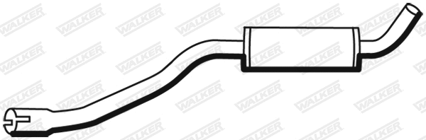 Centre Muffler (19738)