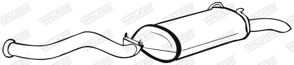 Rear Muffler (18071)