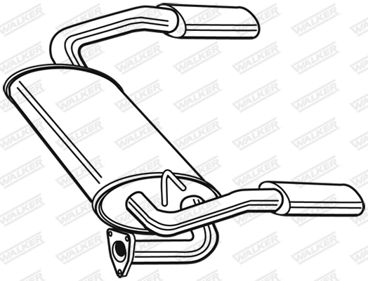 Rear Muffler (22676)