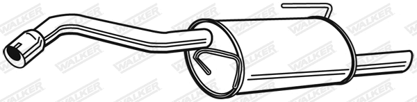 Rear Muffler (23662)