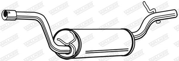 Rear Muffler (23110)