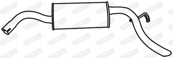 Rear Muffler (16127)