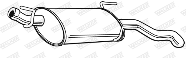 Rear Muffler (23097)