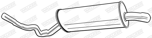 Rear Muffler (19106)