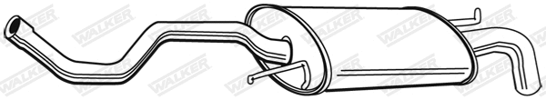 Rear Muffler (22584)
