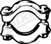 Clamping Piece, exhaust system (84205)