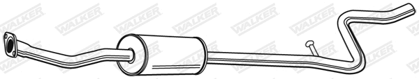 Centre Muffler (22307)