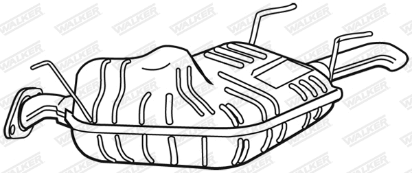 Rear Muffler (23214)