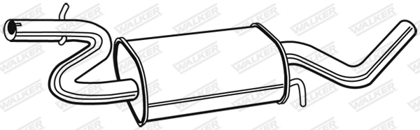 Centre Muffler (23130)