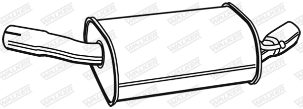 Rear Muffler (21406)