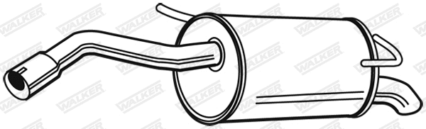 Rear Muffler (23464)