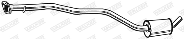 Centre Muffler (21886)