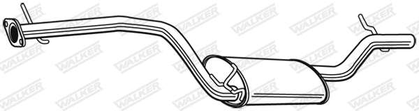 Rear Muffler (23101)