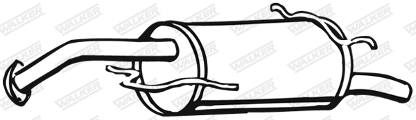 Rear Muffler (17942)