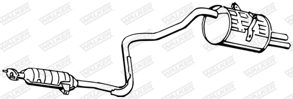 Rear Muffler (16319)