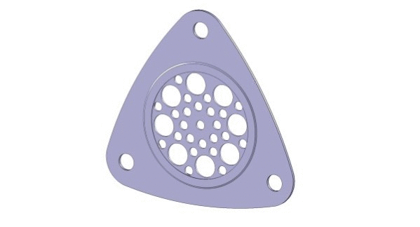 Gasket, exhaust pipe