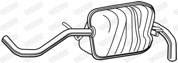 Rear Muffler (22123)