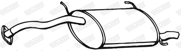 Rear Muffler (16602)