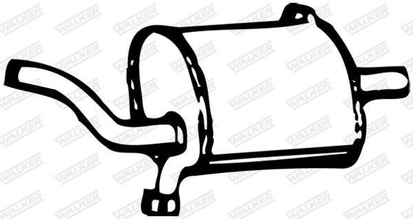 Rear Muffler (12377)