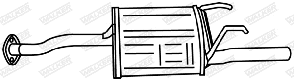 Rear Muffler (18762)