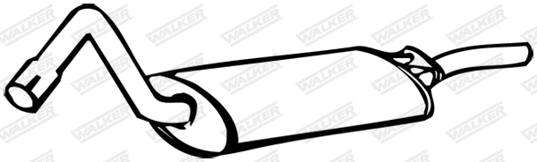 Rear Muffler (13957)