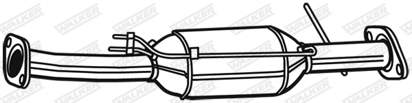 Soot/Particulate Filter, exhaust system (73153)