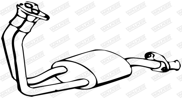 Front Muffler (05464)