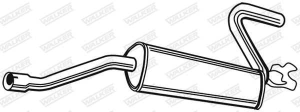 Rear Muffler (16254)