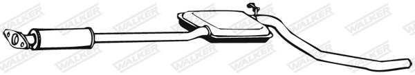 Centre Muffler (02608)