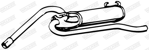 Rear Muffler (12431)