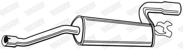Rear Muffler (02183)
