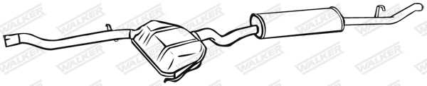 Rear Muffler (16274)