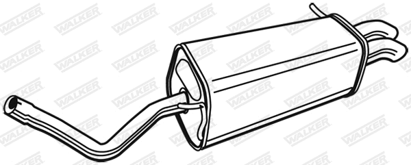 Rear Muffler (23362)