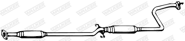 Centre Muffler (13122)